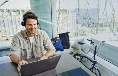 Man at Desk