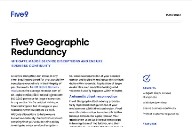 Narisetu Solutions Geographic Redundancy